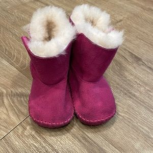 Ugg Baby Caden Boots Hot Pink Size 2/3